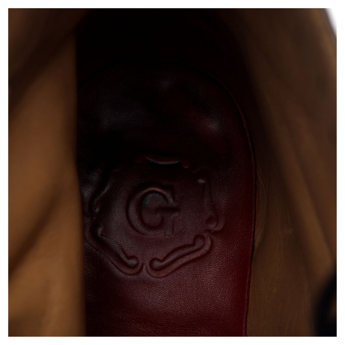 &#39;Sharp&#39; Black Leather Brogue Boots UK 6 G