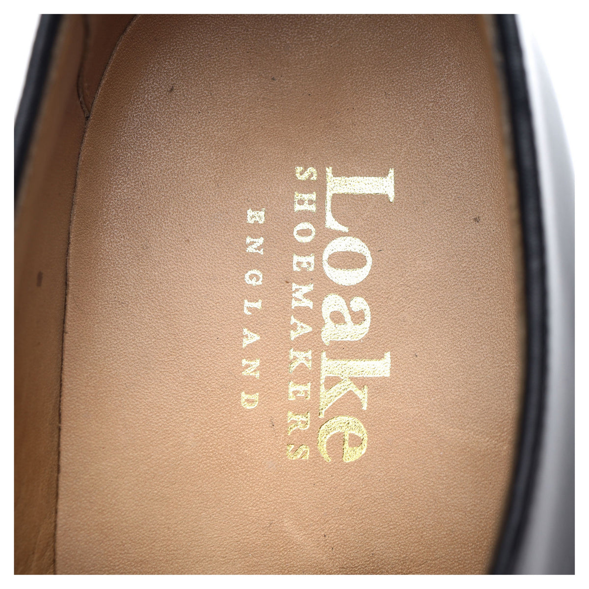 &#39;771&#39; Black Leather Derby UK 6 EX