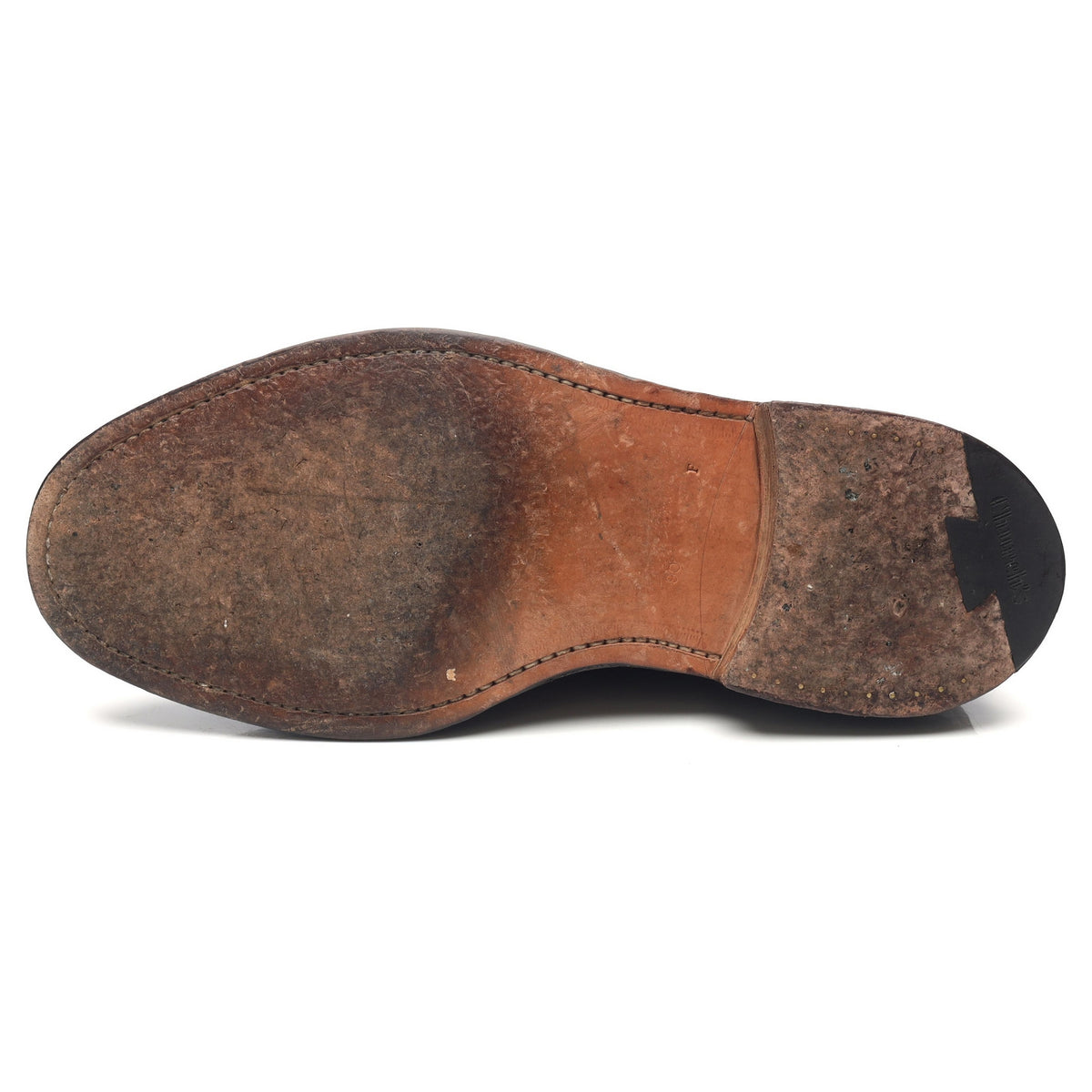 &#39;Humber&#39; Brown Leather Derby UK 9 F
