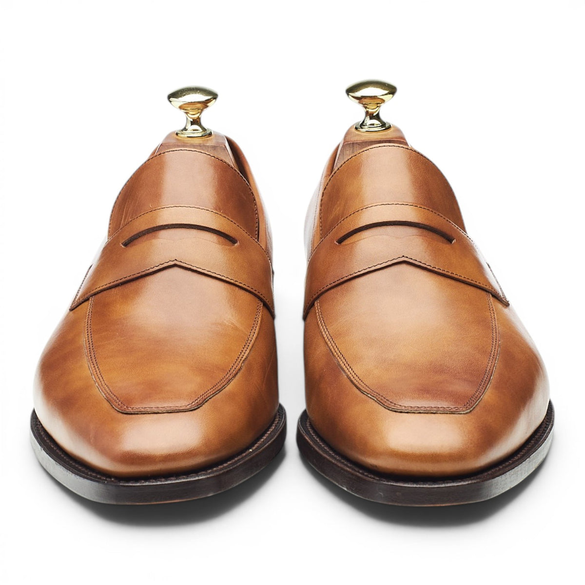 'Ravel' Brown Leather Loafers UK 7 FX