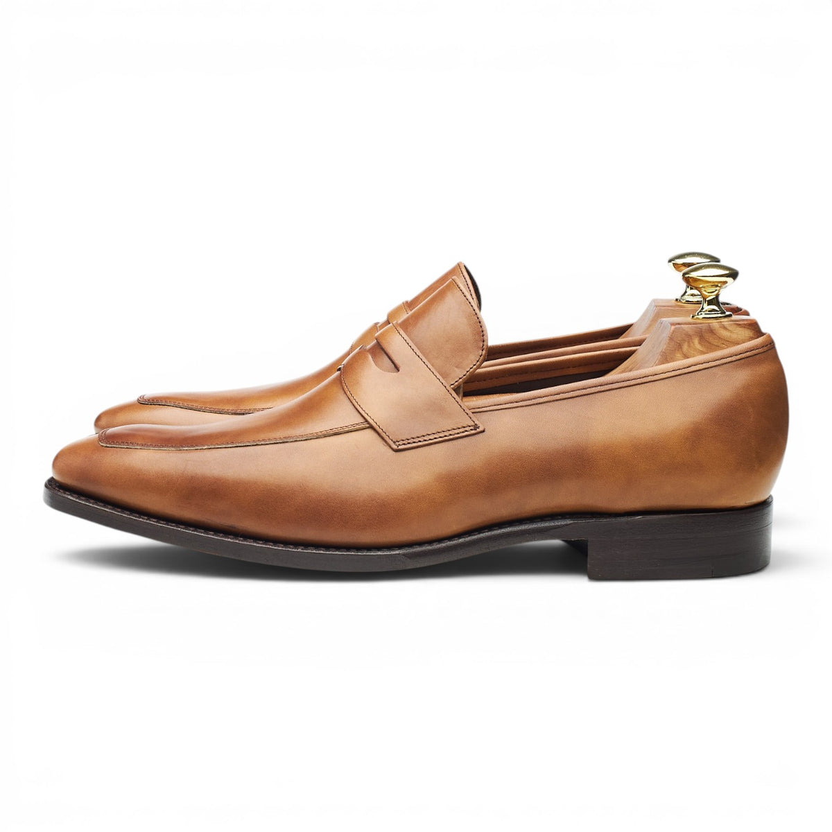 'Ravel' Brown Leather Loafers UK 7 FX