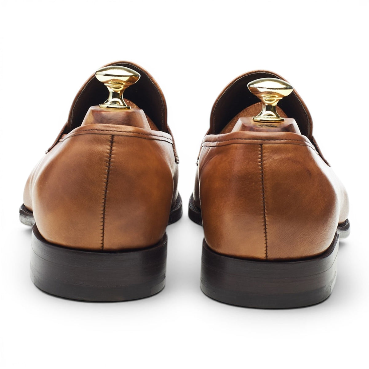 'Ravel' Brown Leather Loafers UK 7 FX