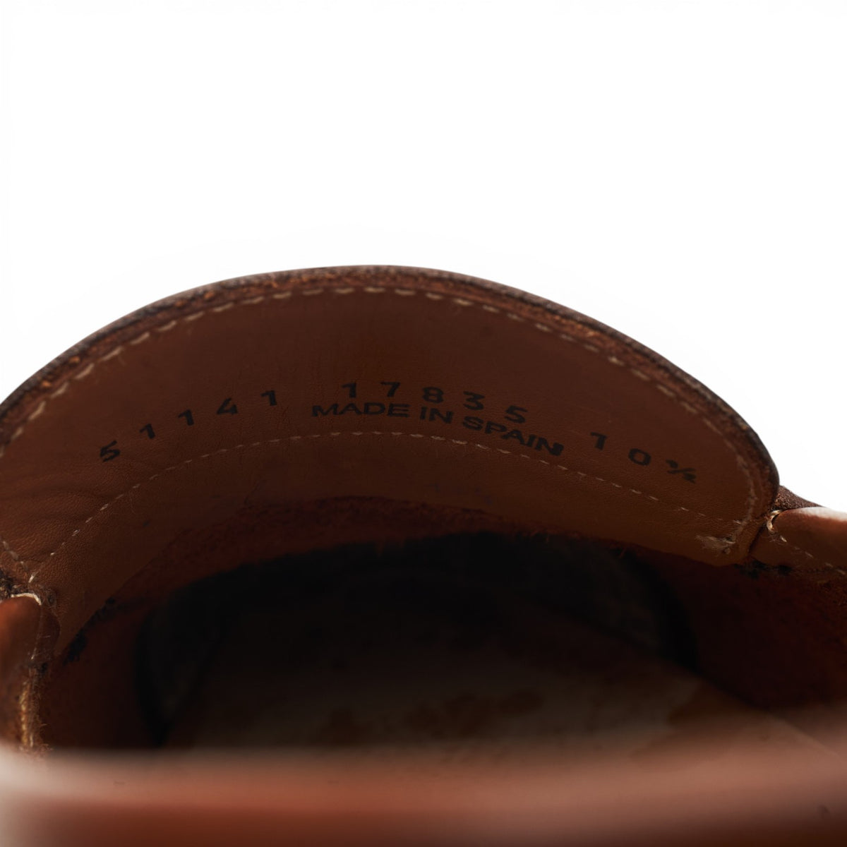 'Thomas' Brown Leather Loafers UK 10.5