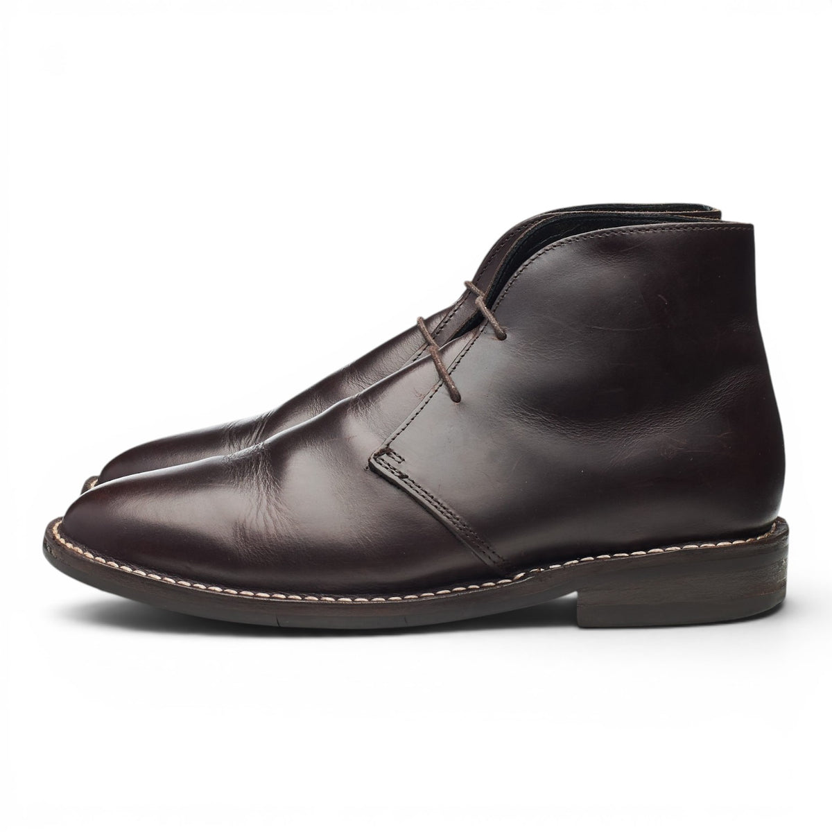 'Scout' Dark Brown Leather Chukka Boots UK 7.5 US 8