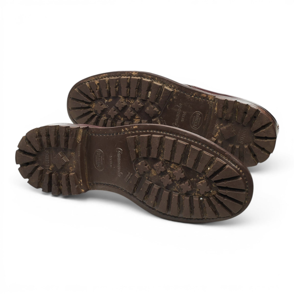 '804' Dark Brown Leather Derby UK 7.5