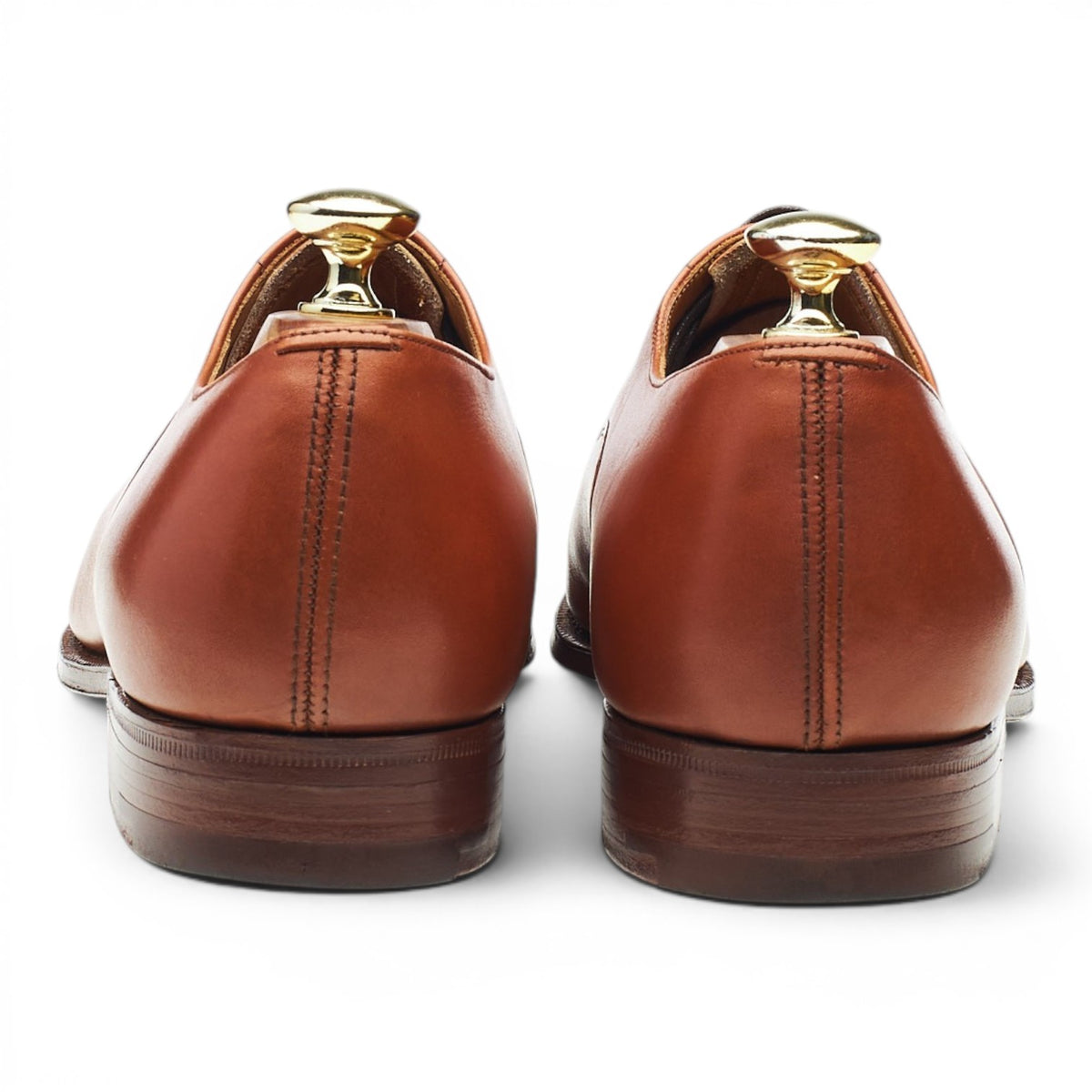 'Consul' Tan Brown Leather Oxford UK 7.5 F
