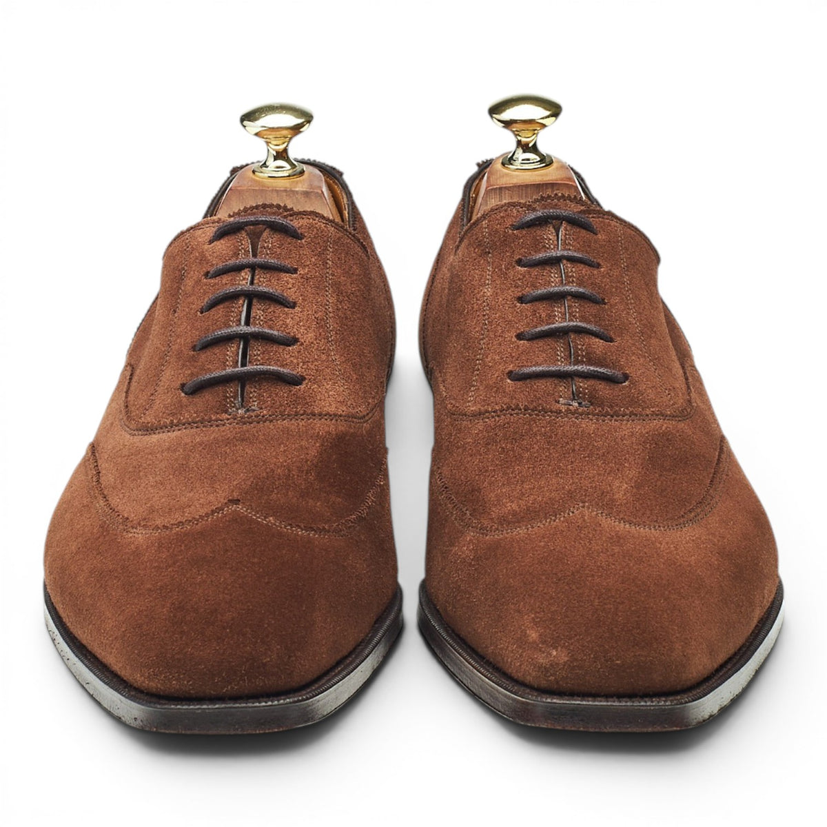 'Connaught' Brown Suede Oxford UK 8 E
