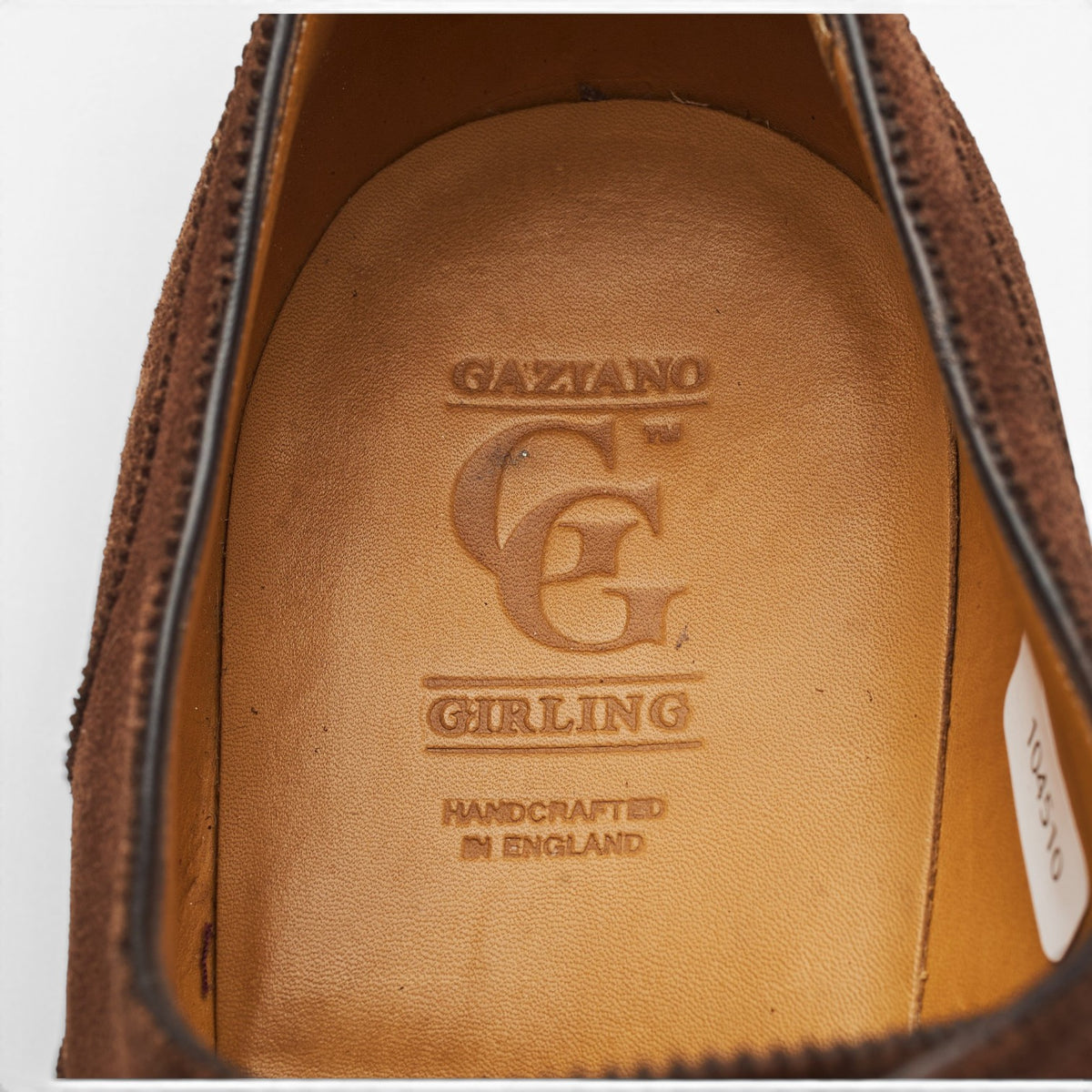 'Connaught' Brown Suede Oxford UK 8 E