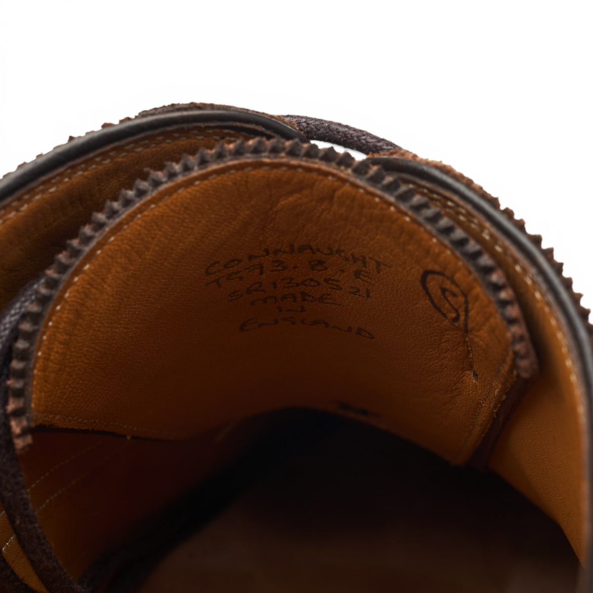 'Connaught' Brown Suede Oxford UK 8 E