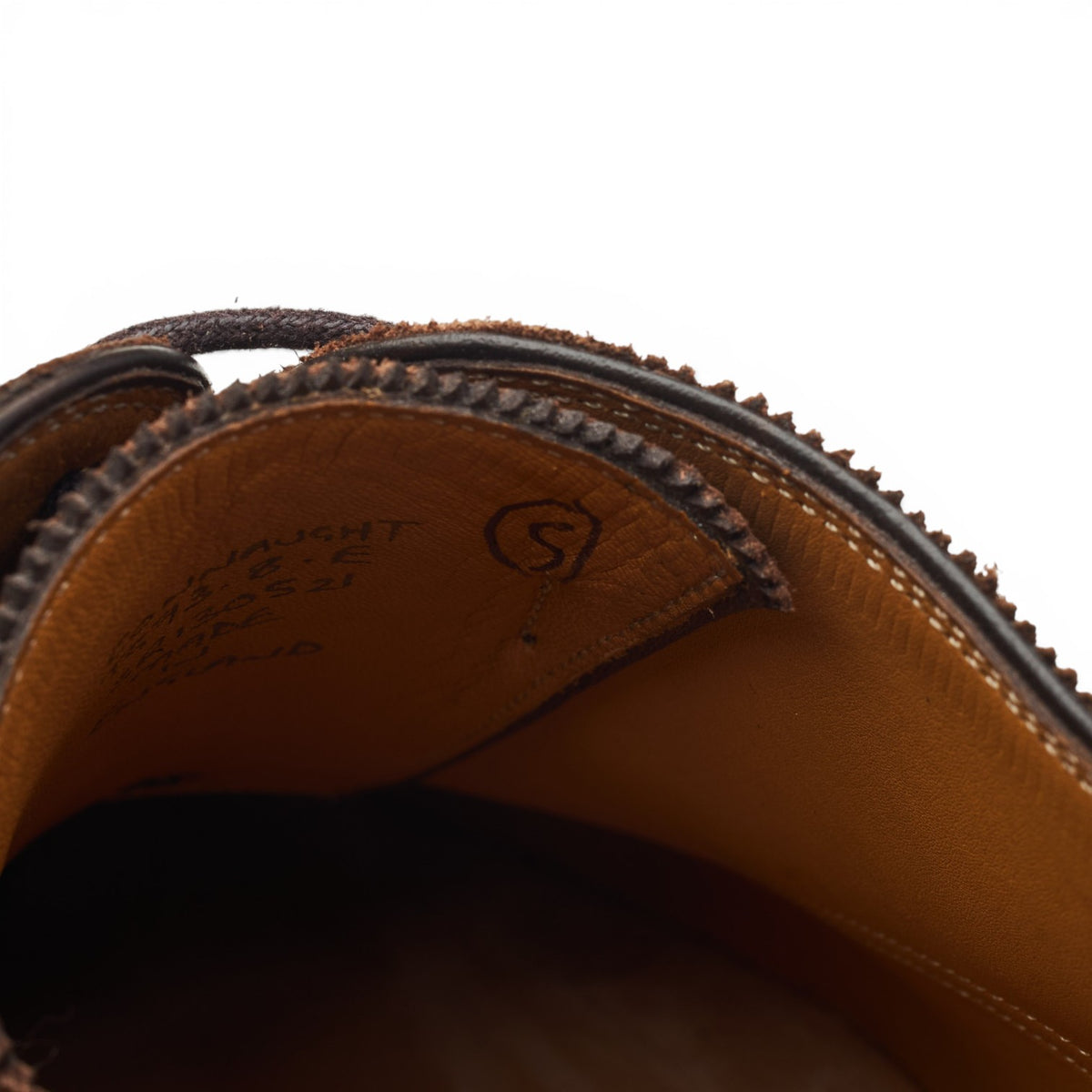 'Connaught' Brown Suede Oxford UK 8 E