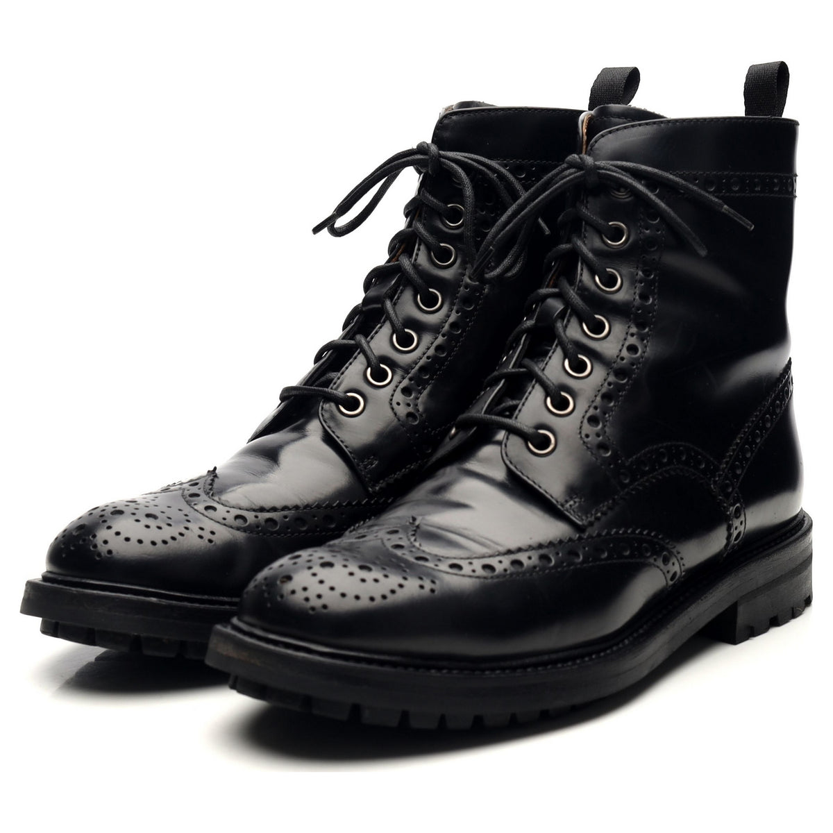 Black leather boots uk best sale