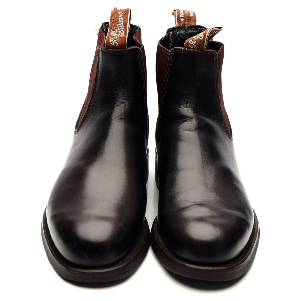 &#39;Comfort Craftsman&#39; Dark Brown Leather Boots UK 7 G