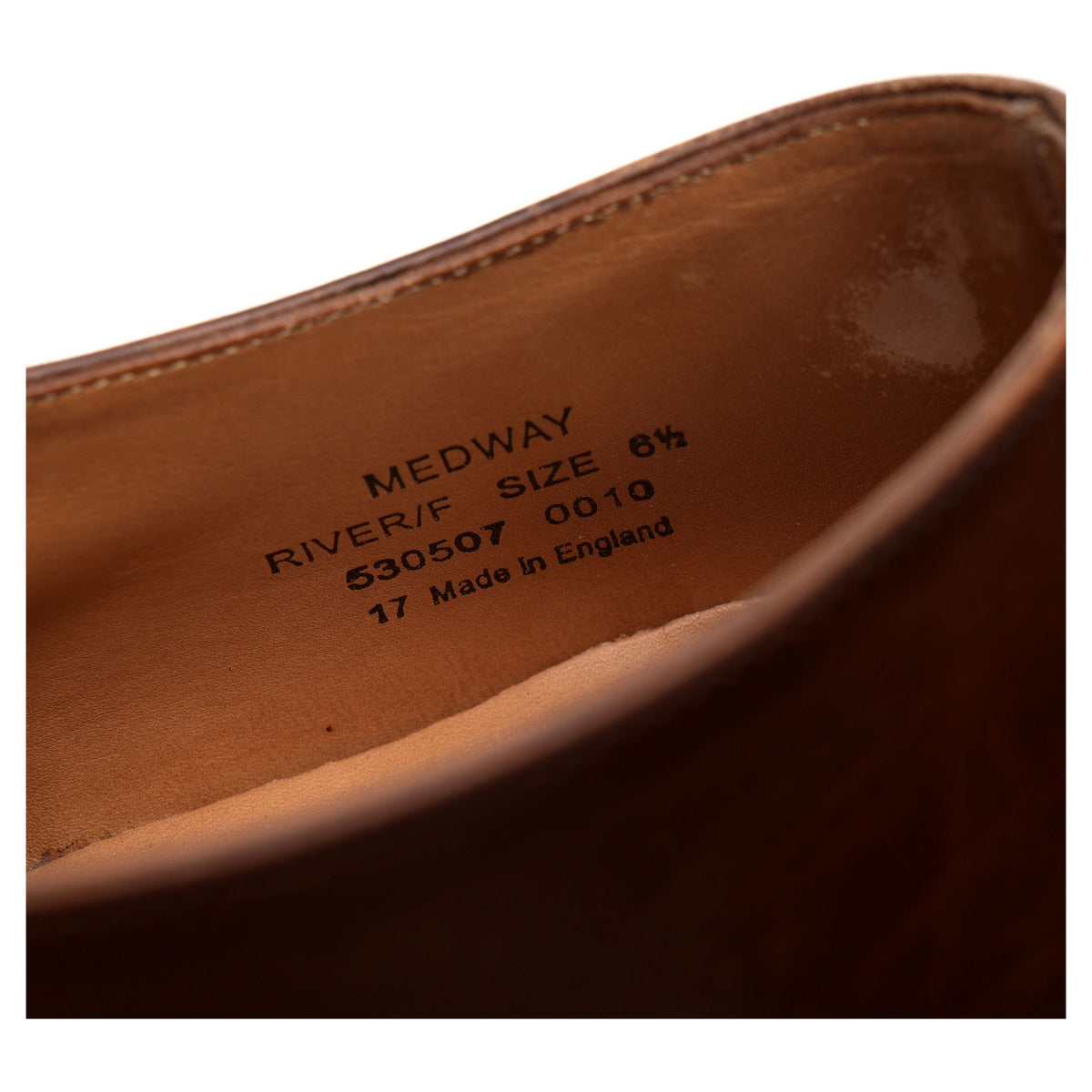 1880 &#39;Medway&#39; Brown Leather Monk Strap UK 6.5 F