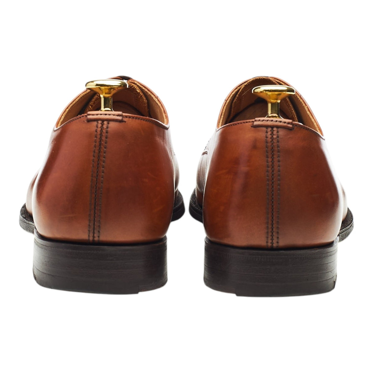 'Canberra' Tan Brown Leather Oxford UK 8.5 F