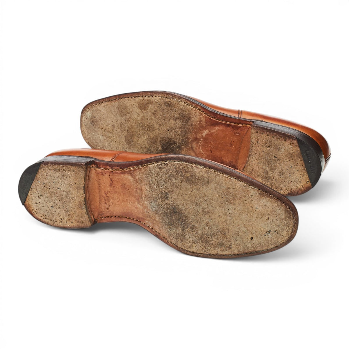 'Canberra' Tan Brown Leather Oxford UK 8.5 F