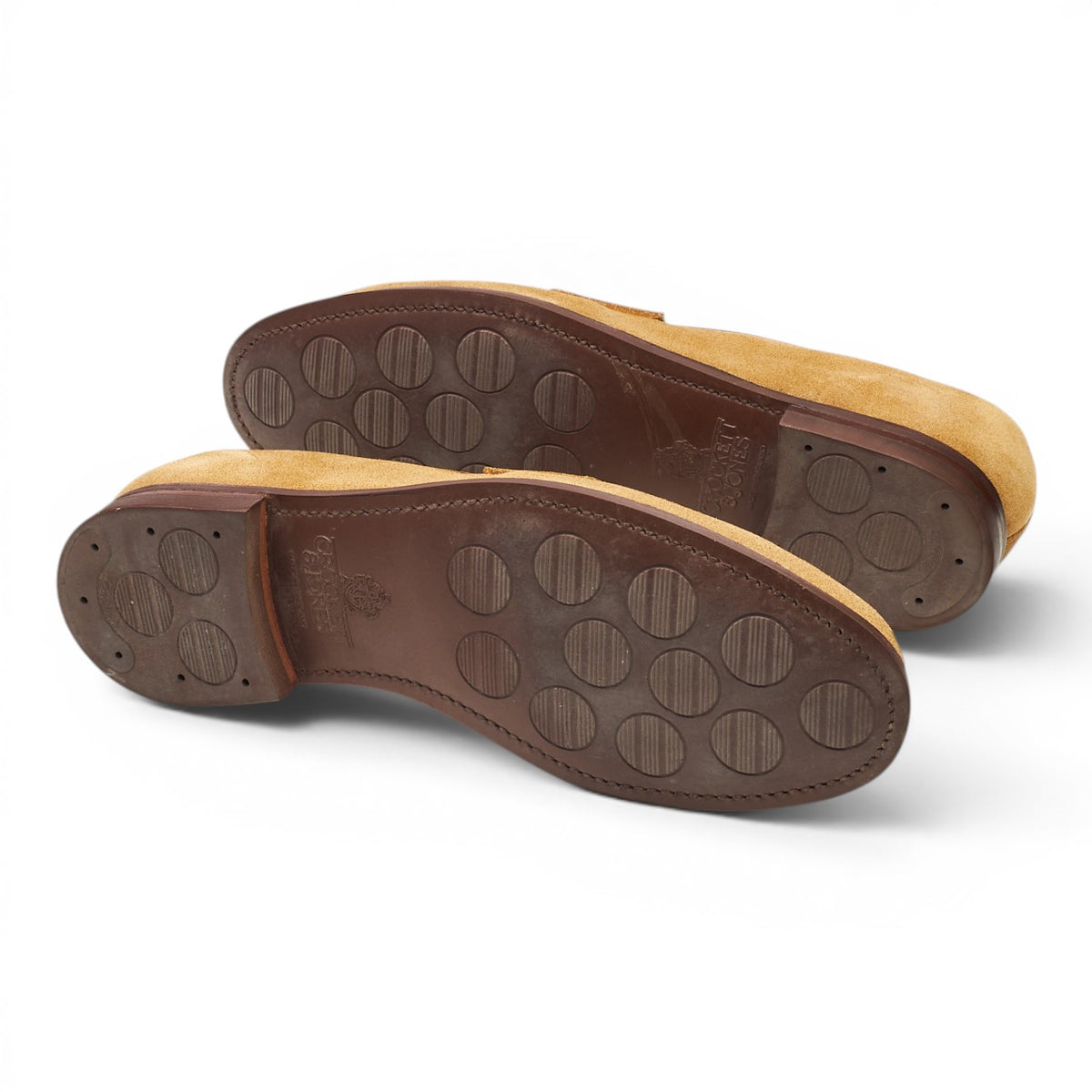 'Harvard 2' Tan Brown Suede Loafers UK 8 E