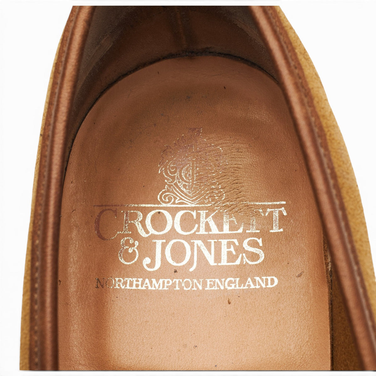 'Harvard 2' Tan Brown Suede Loafers UK 8 E