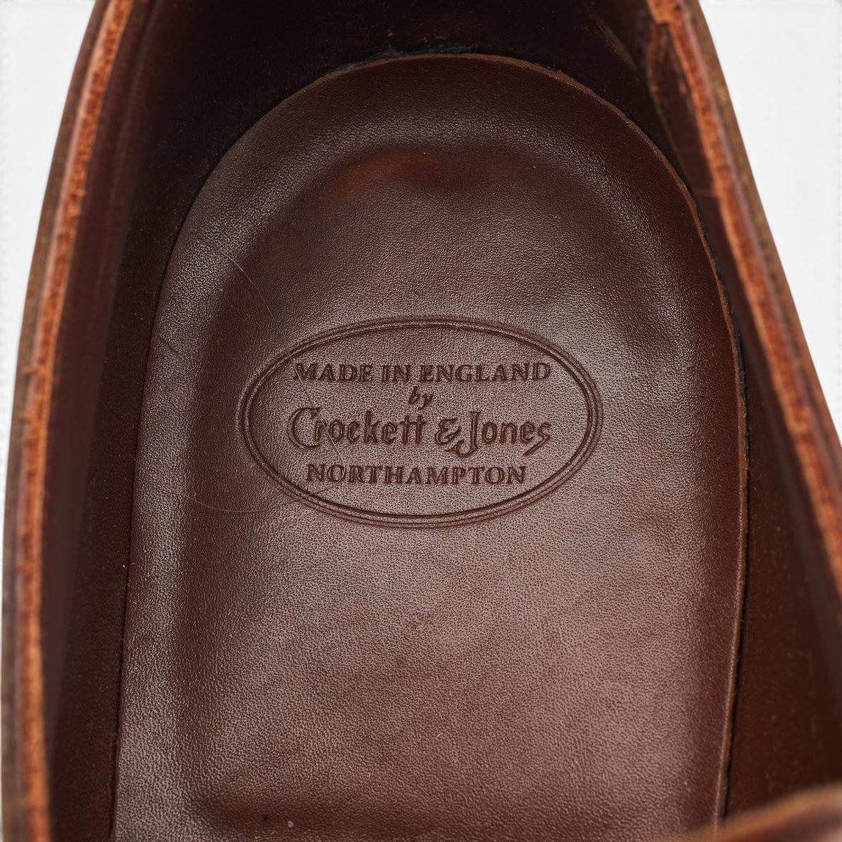 'Lawrence 2' Tan Brown Leather Split Toe Monk Strap UK 10.5 E