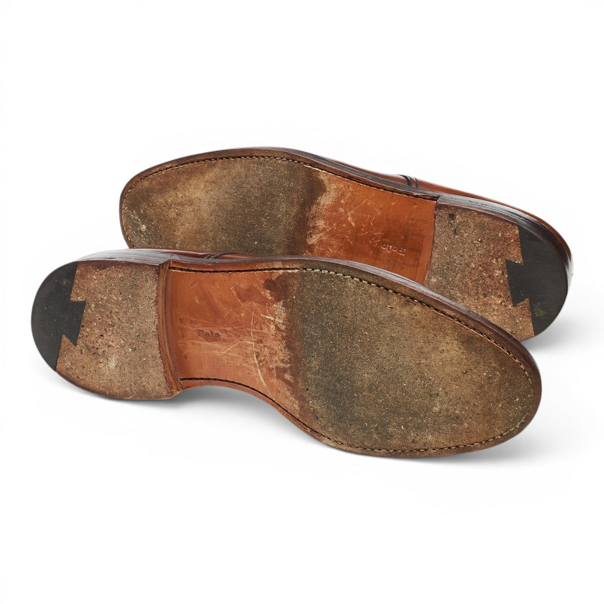 Ralph Lauren Marlow Brown Cordovan Derby UK 8.5 US 9.5 D