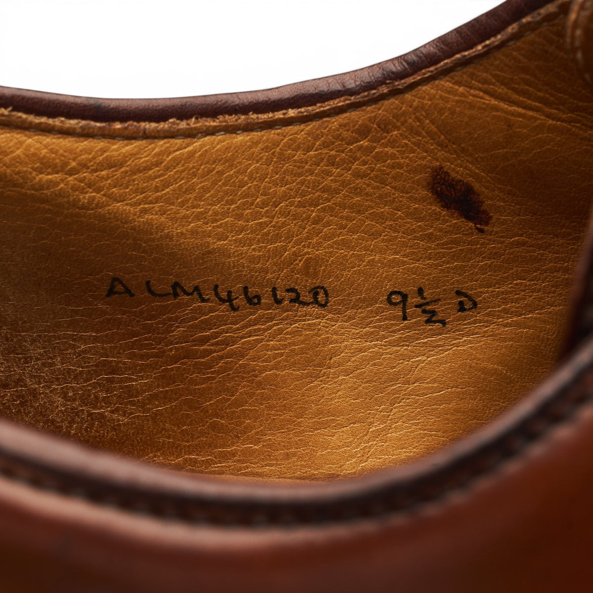Ralph Lauren Marlow Brown Cordovan Derby UK 8.5 US 9.5 D