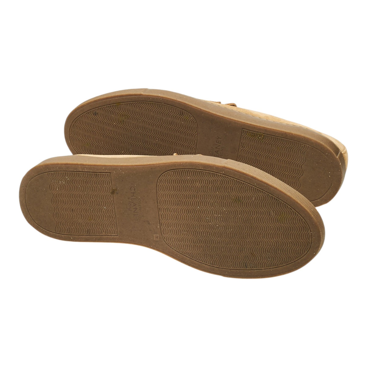 'Barcelona' Beige Suede Penny Loafers UK 9