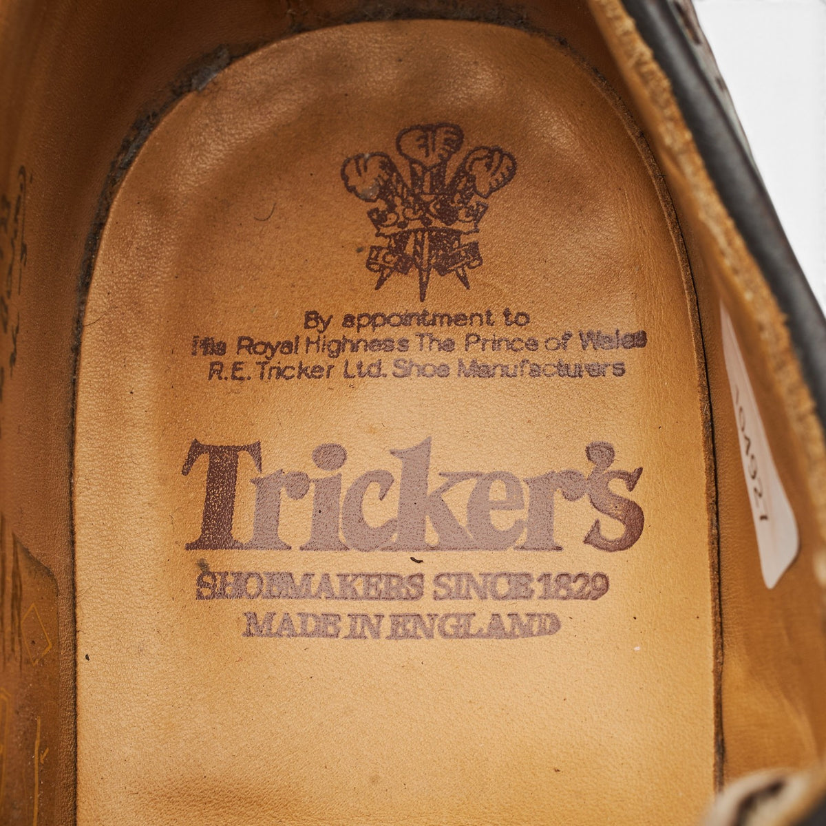 'Bowood' Dark Brown Leather Derby Brogues UK 8.5