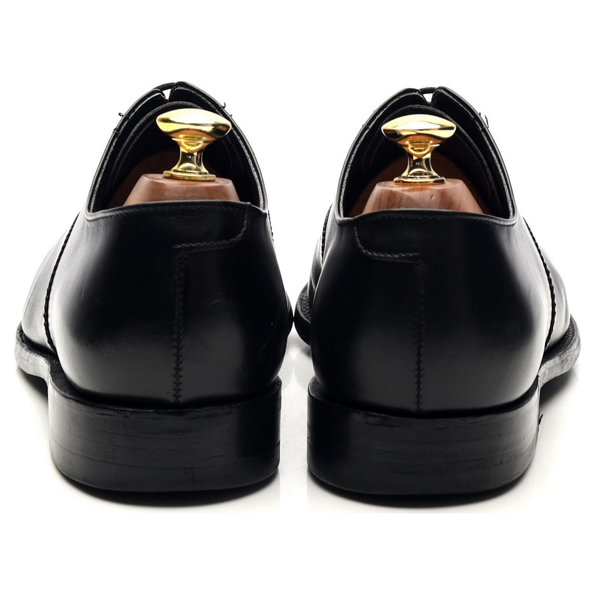 G:One &#39;Holborn&#39; Black Leather Oxford Semi Brogues UK 8 G