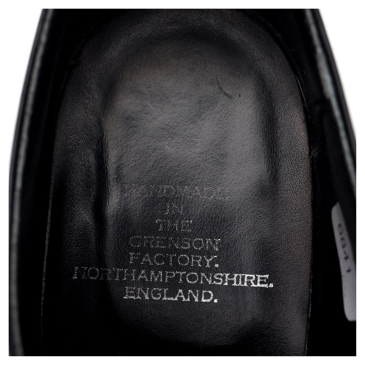 G:One &#39;Holborn&#39; Black Leather Oxford Semi Brogues UK 8 G