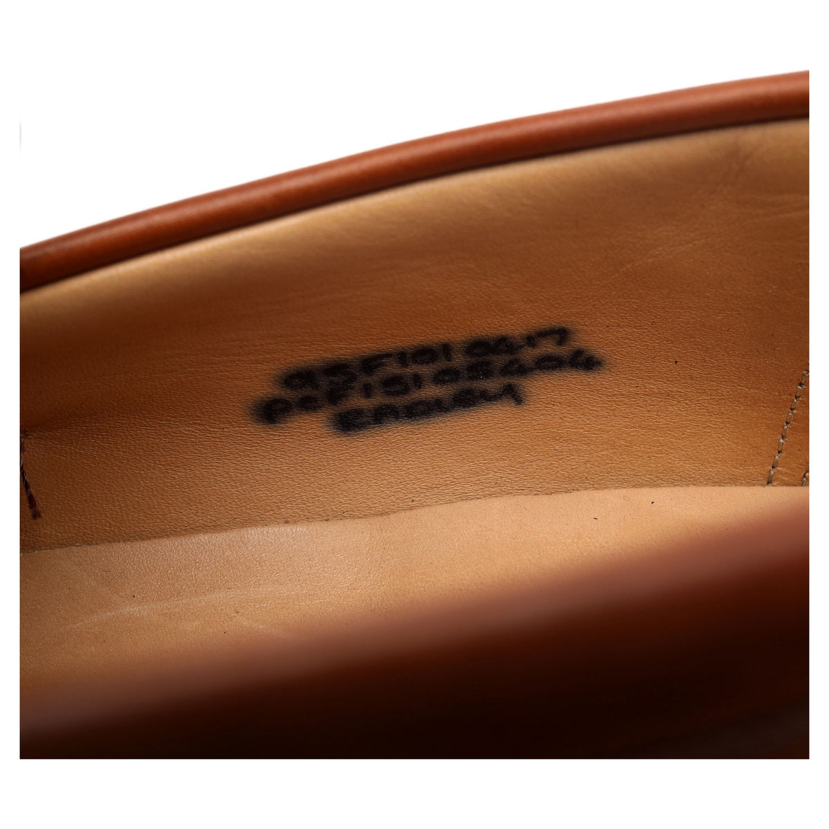 &#39;Radley&#39; Tan Brown Leather Tassel Loafers UK 9.5 F