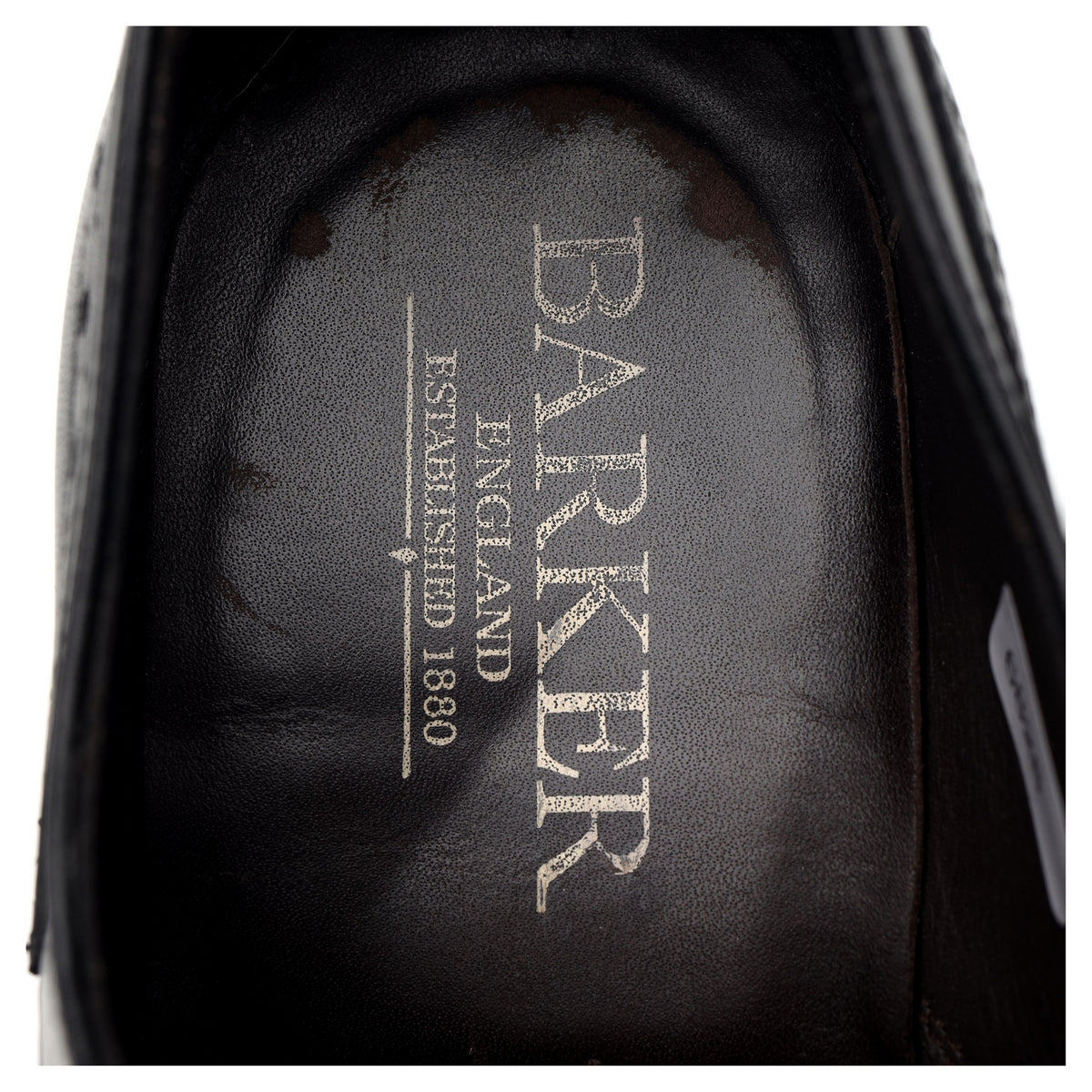 &#39;Toddington&#39; Black Leather Derby Brogues UK 10.5 G