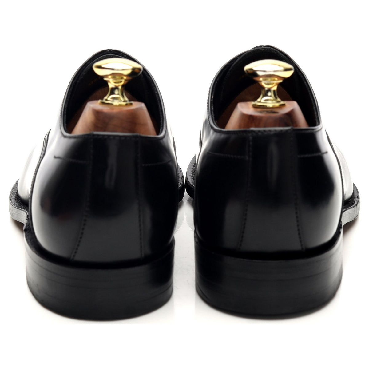 &#39;Cagbey&#39; Black Leather Oxford UK 7 F
