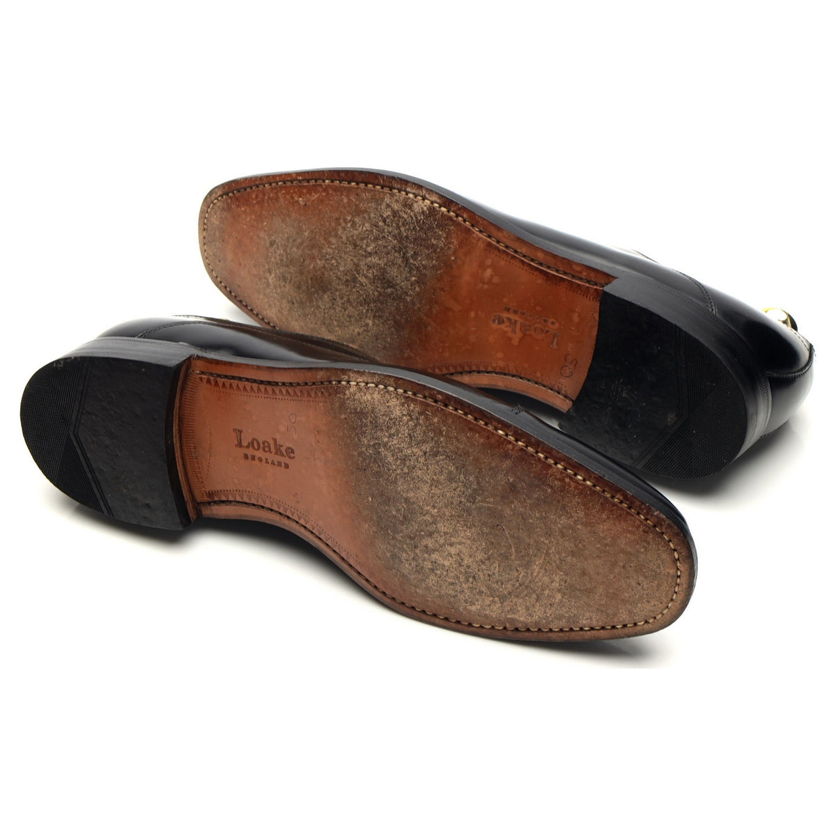 &#39;Cagbey&#39; Black Leather Oxford UK 7 F