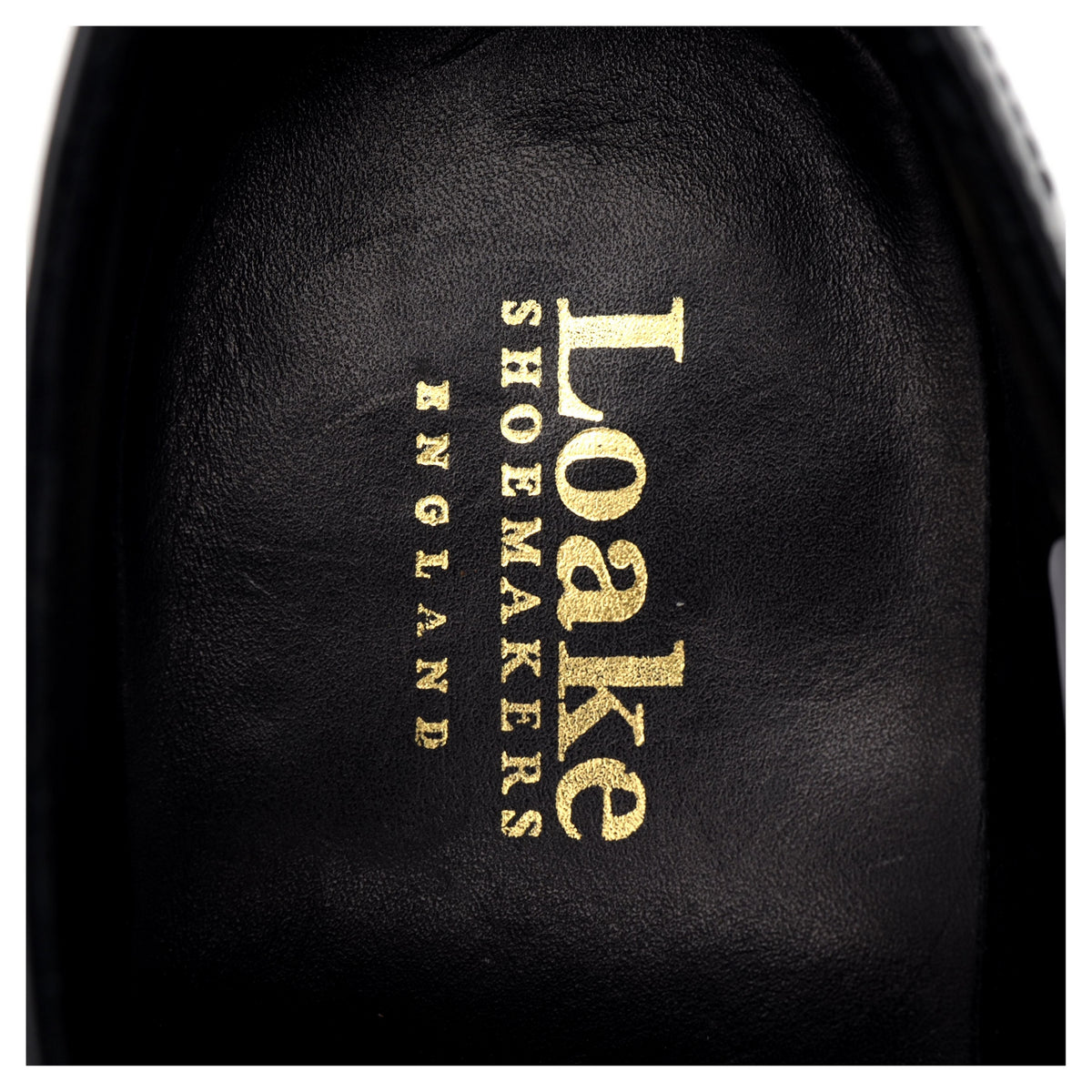 &#39;Cagbey&#39; Black Leather Oxford UK 7 F