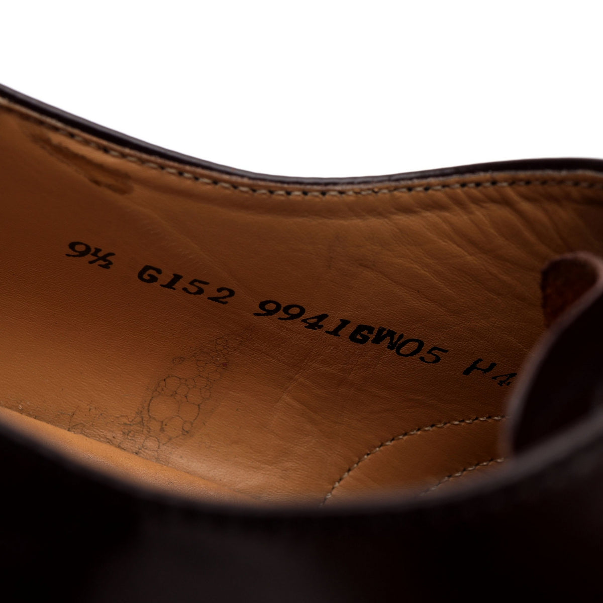 &#39;Glasgow&#39; Burgundy Leather Oxford Brogues UK 9.5 G