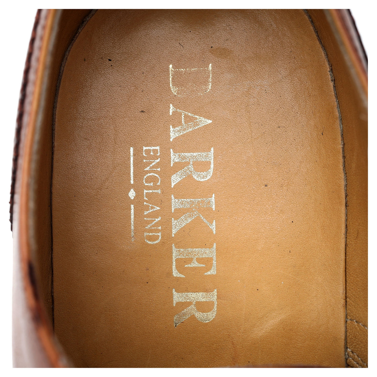 &#39;Glasgow&#39; Tan Brown Leather Oxford Brogues UK 7 G