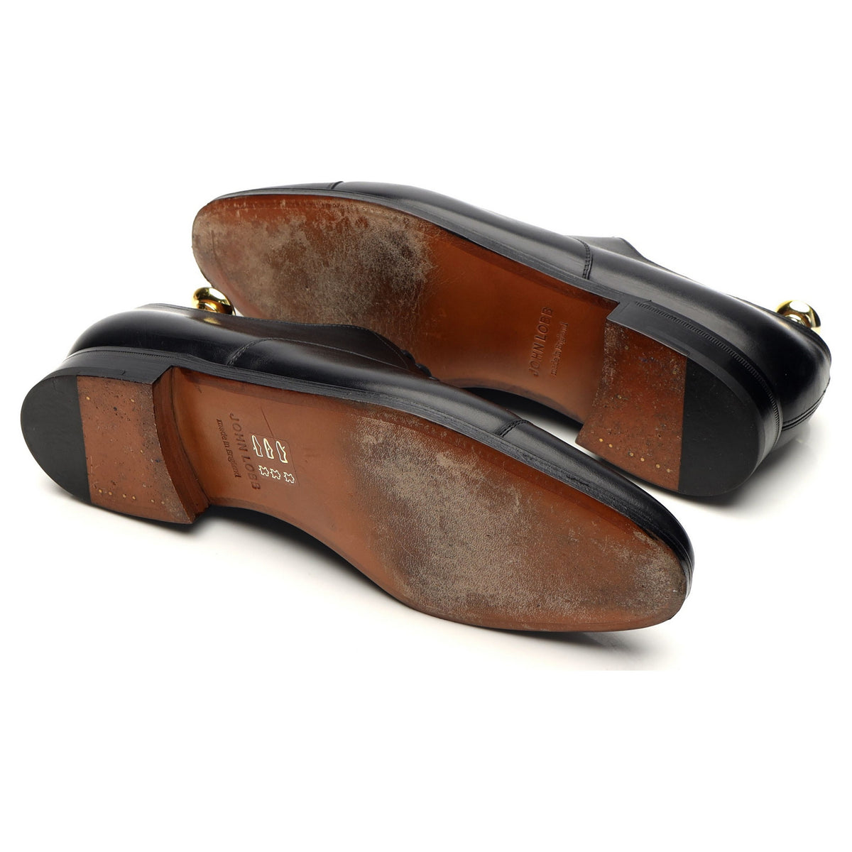 &#39;City ll&#39; Black Leather Oxford UK 7 E