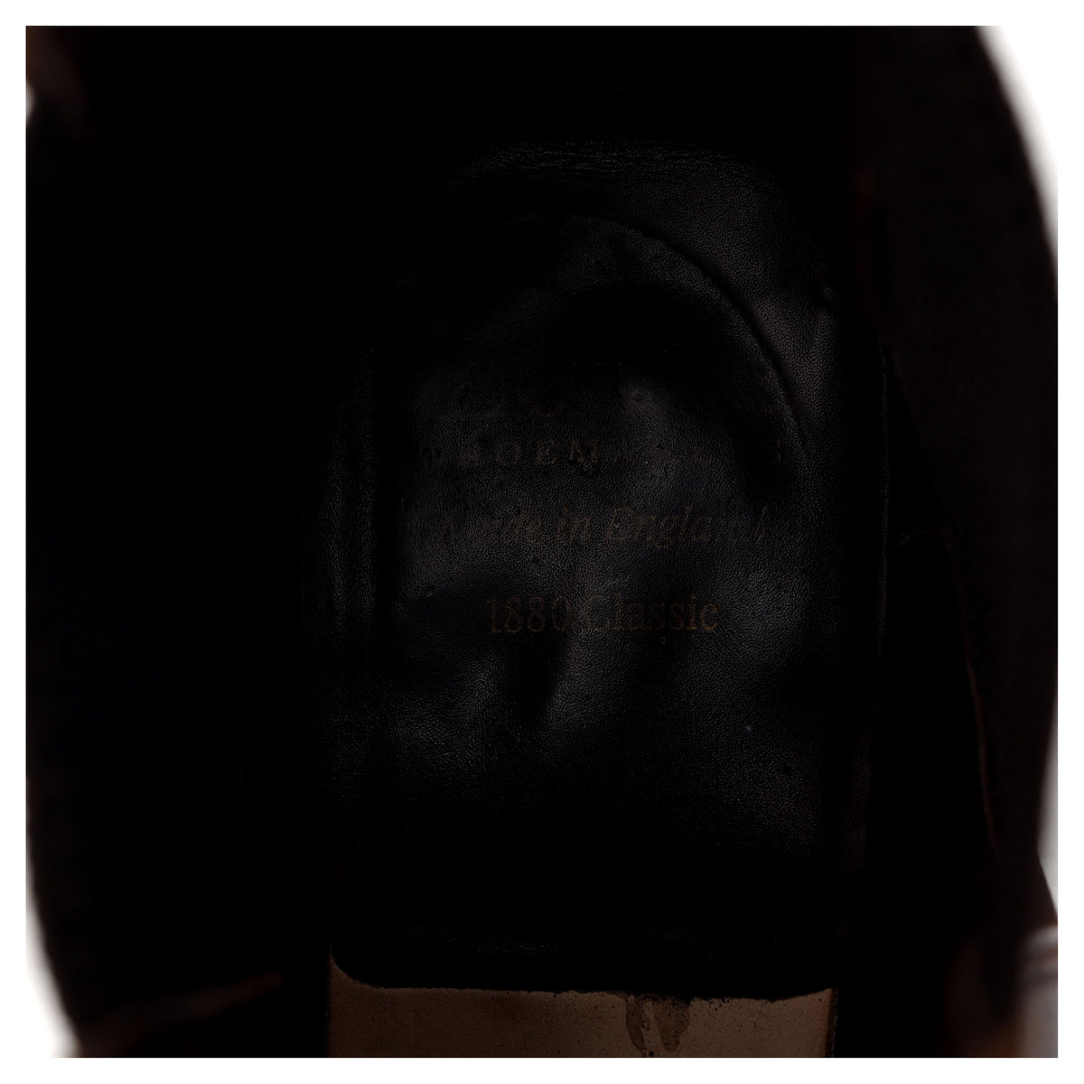 1880 &#39;Chatsworth&#39; Dark Brown Leather Chelsea Boots UK 7.5 G