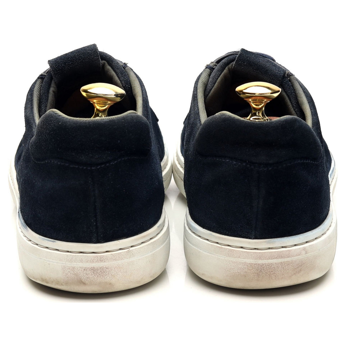 &#39;Boland&#39; Navy Blue Suede Sneakers UK 8 F