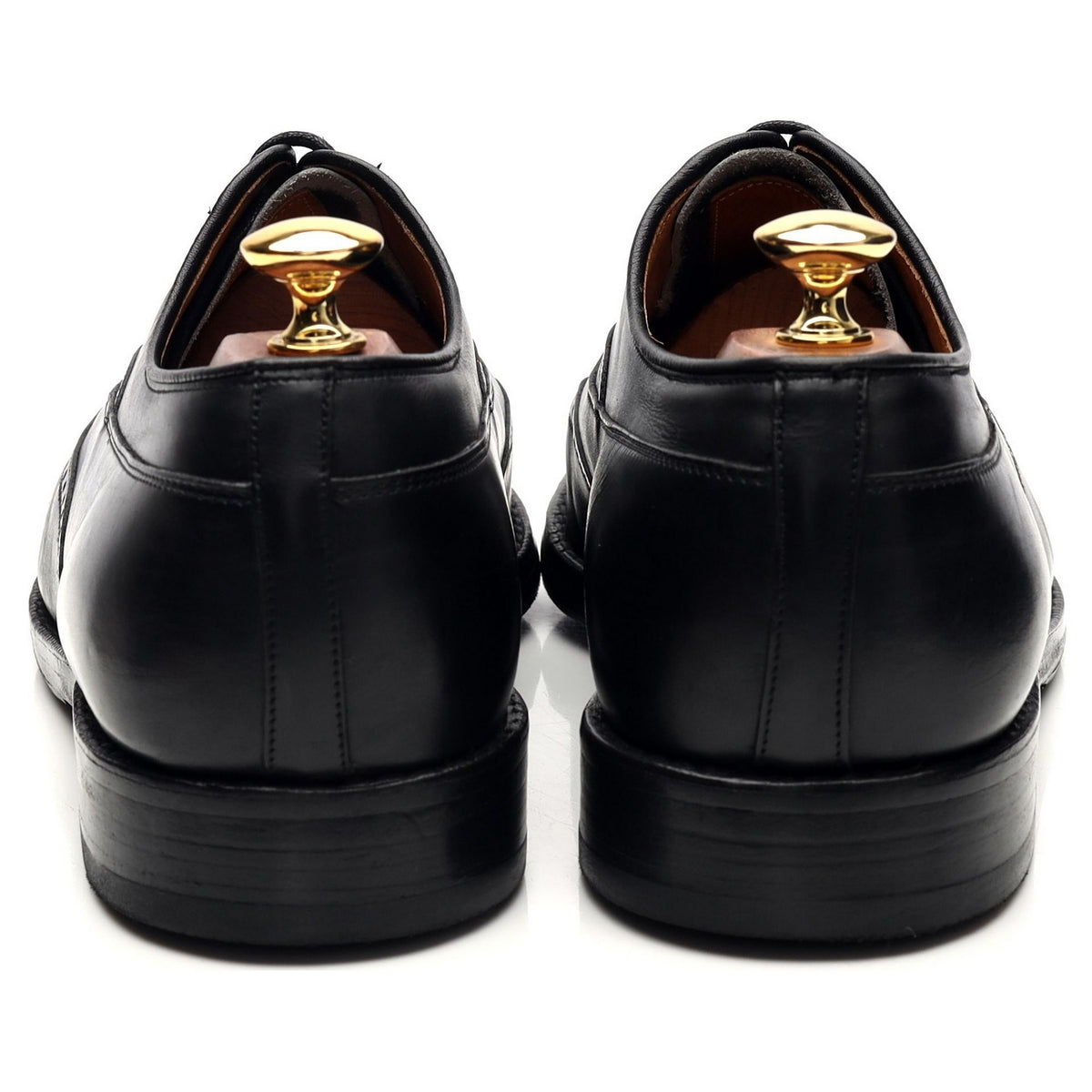 2000 Black Leather Oxford Brogues UK 9.5 F