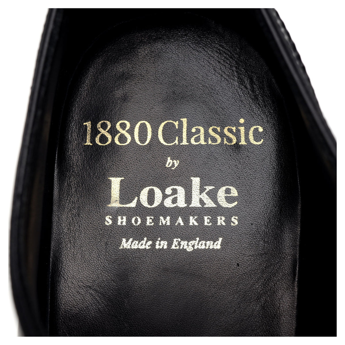1880 &#39;Hodges&#39; Black Leather Oxford Brogues UK 9.5 F