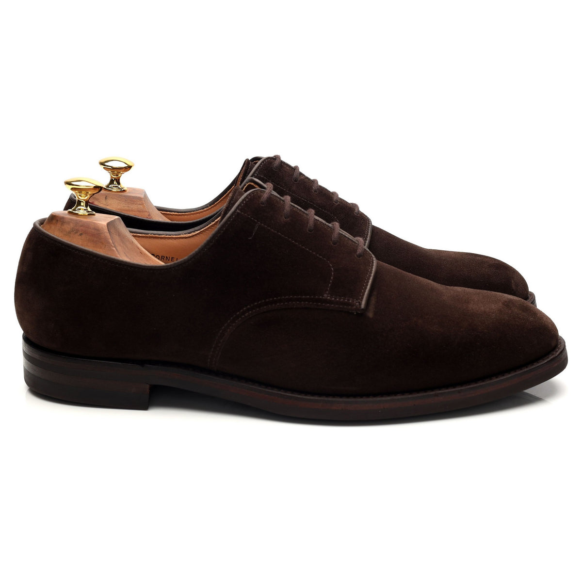 &#39;Cornell 2&#39; Dark Brown Suede Derby UK 11 E