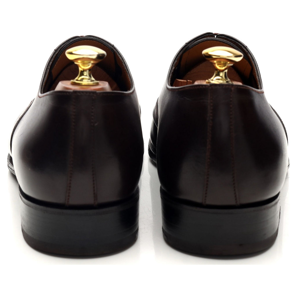 &#39;415&#39; Dark Brown Leather Oxford 9 D UK 9.5