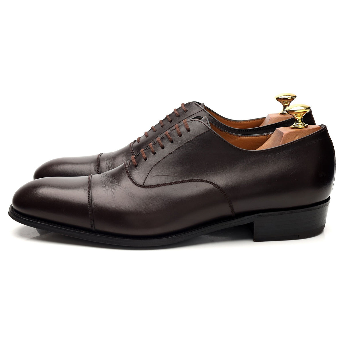 &#39;415&#39; Dark Brown Leather Oxford 9 D UK 9.5