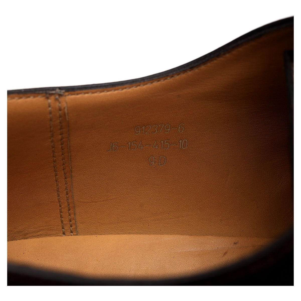 &#39;415&#39; Dark Brown Leather Oxford 9 D UK 9.5