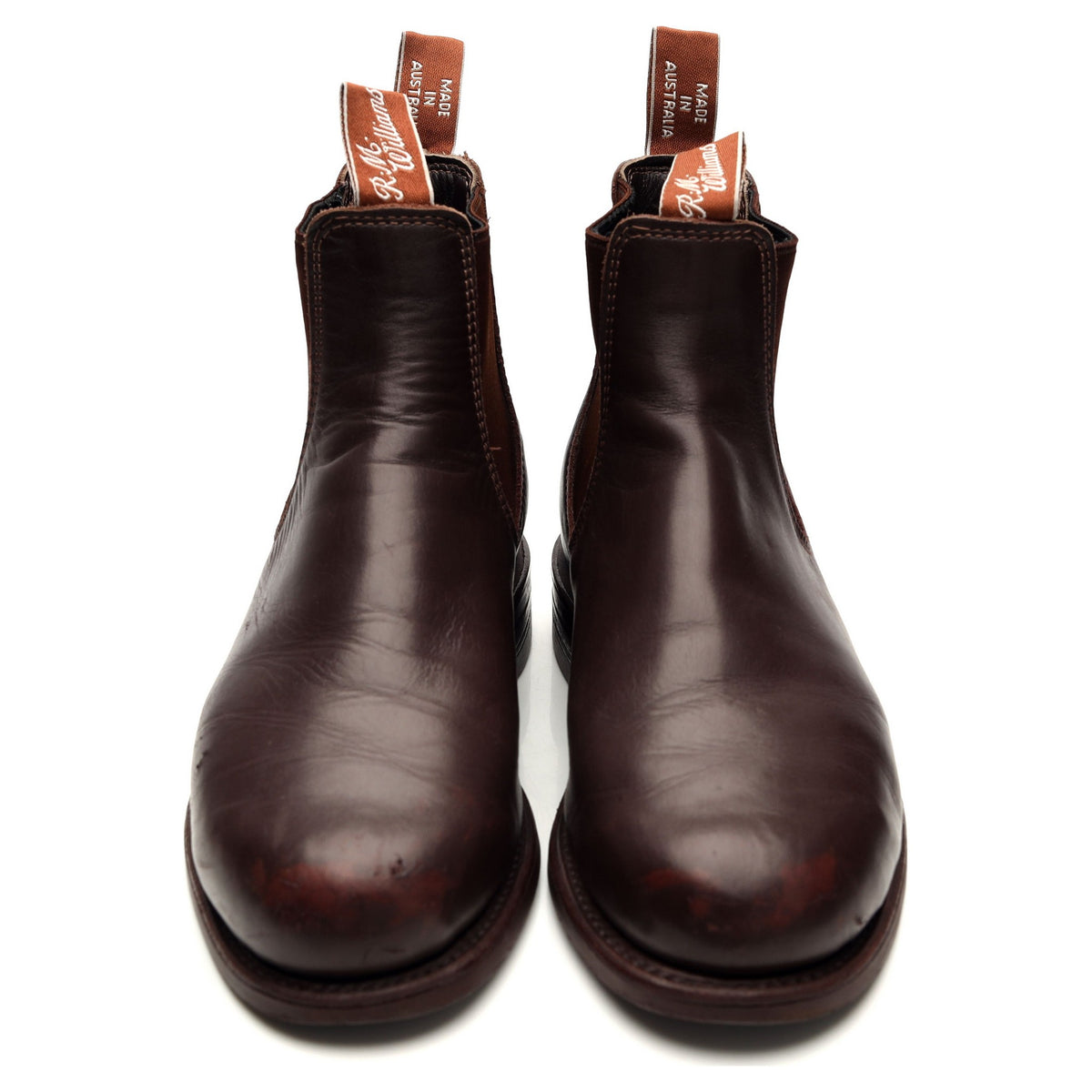 &#39;Comfort Craftsman&#39; Dark Brown Leather Chelsea Boots UK 6 G
