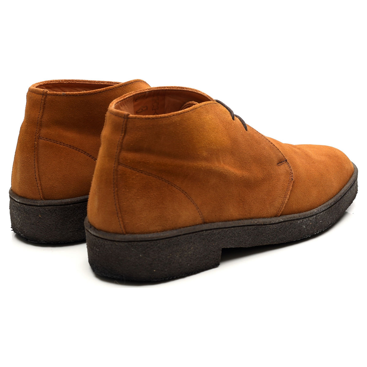 &#39;Luther&#39; Tan Brown Suede Chukka Boots UK 10 F