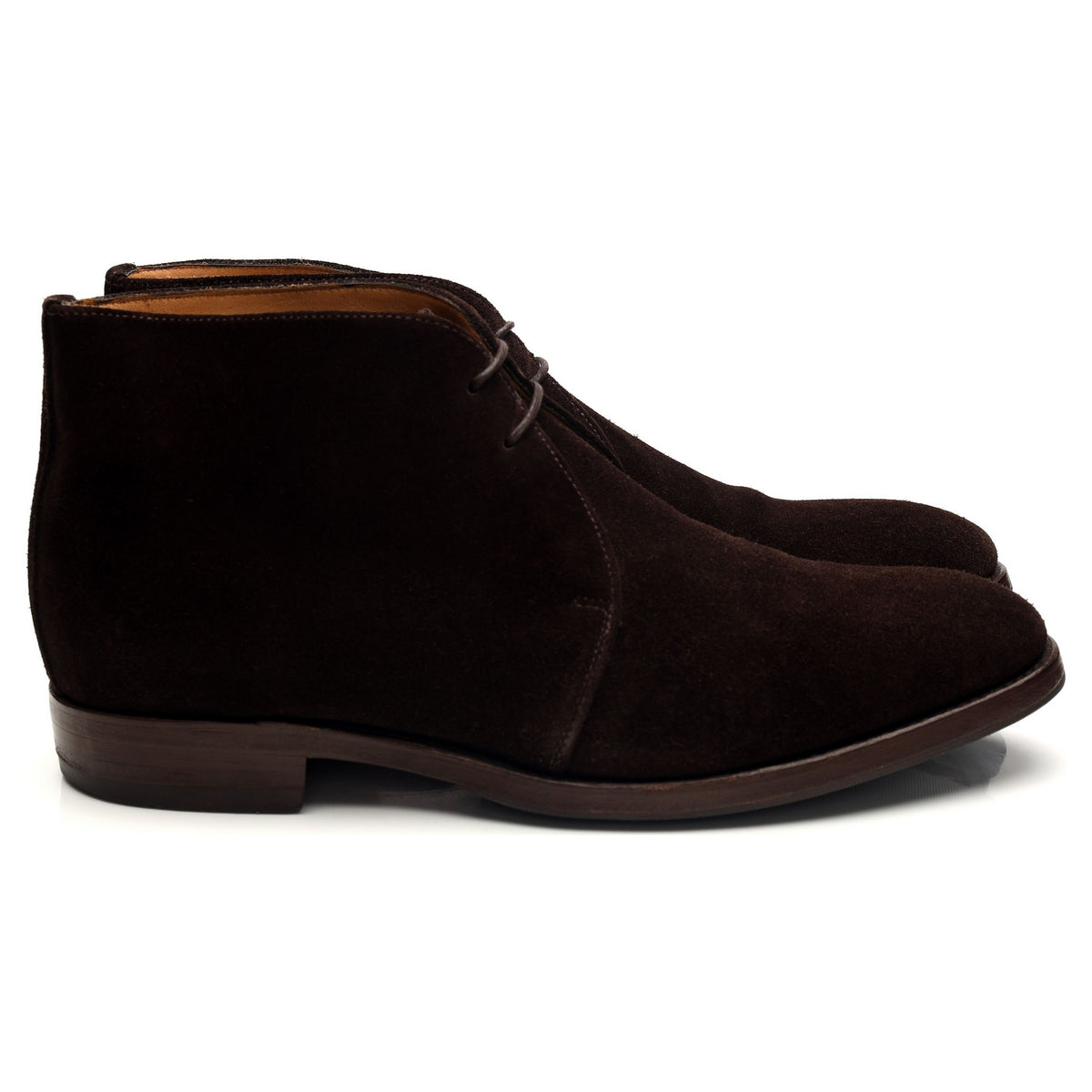 &#39;Hastings&#39; Dark Brown Suede Chukka Boots UK 9.5 F