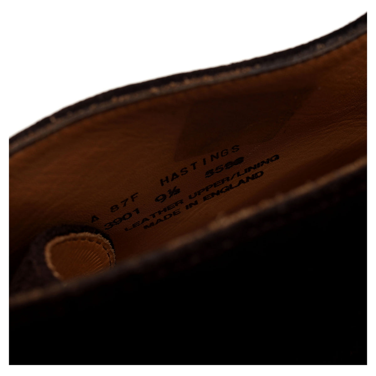 &#39;Hastings&#39; Dark Brown Suede Chukka Boots UK 9.5 F
