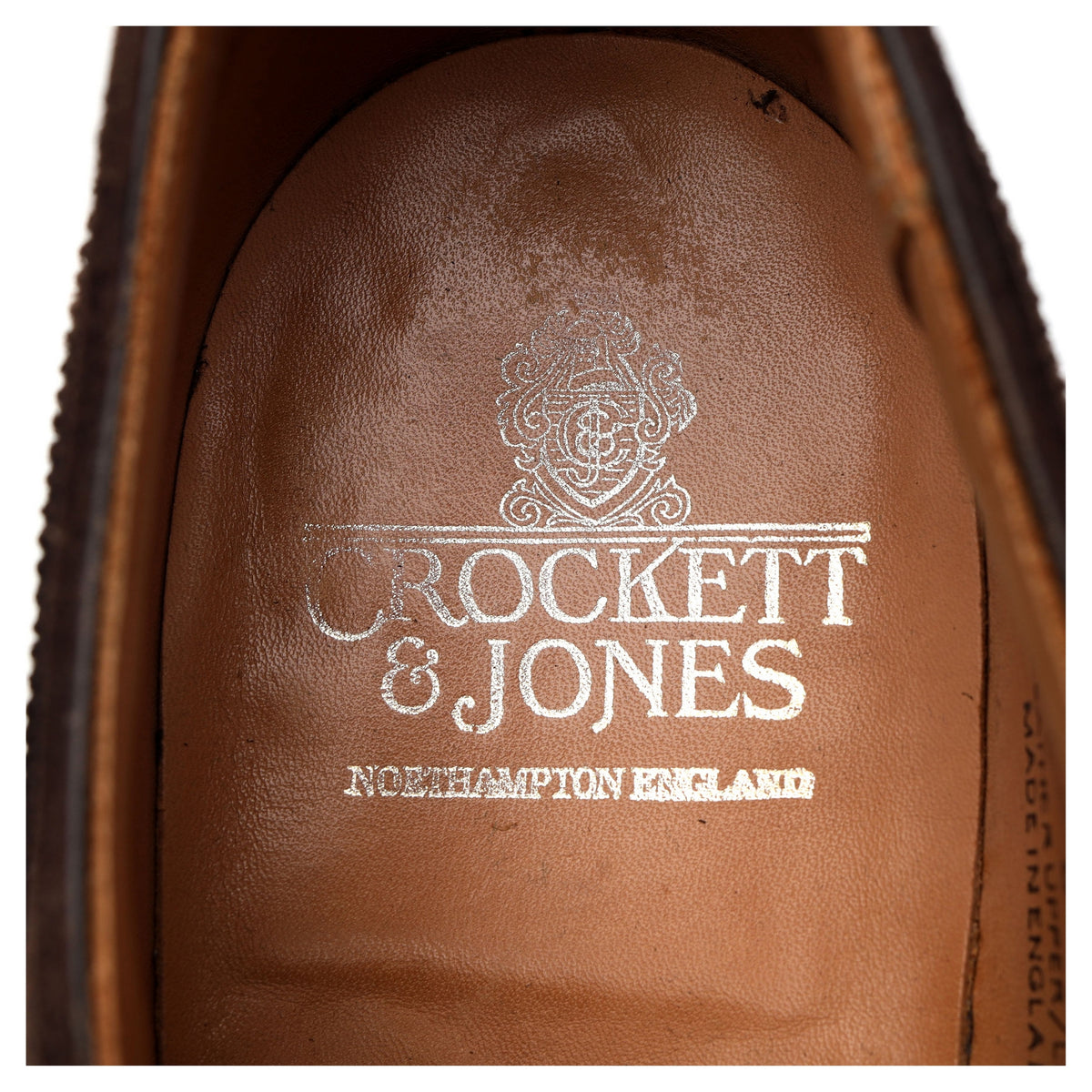 &#39;Westgate 2&#39; Dark Brown Suede Oxford Brogues UK 9 E