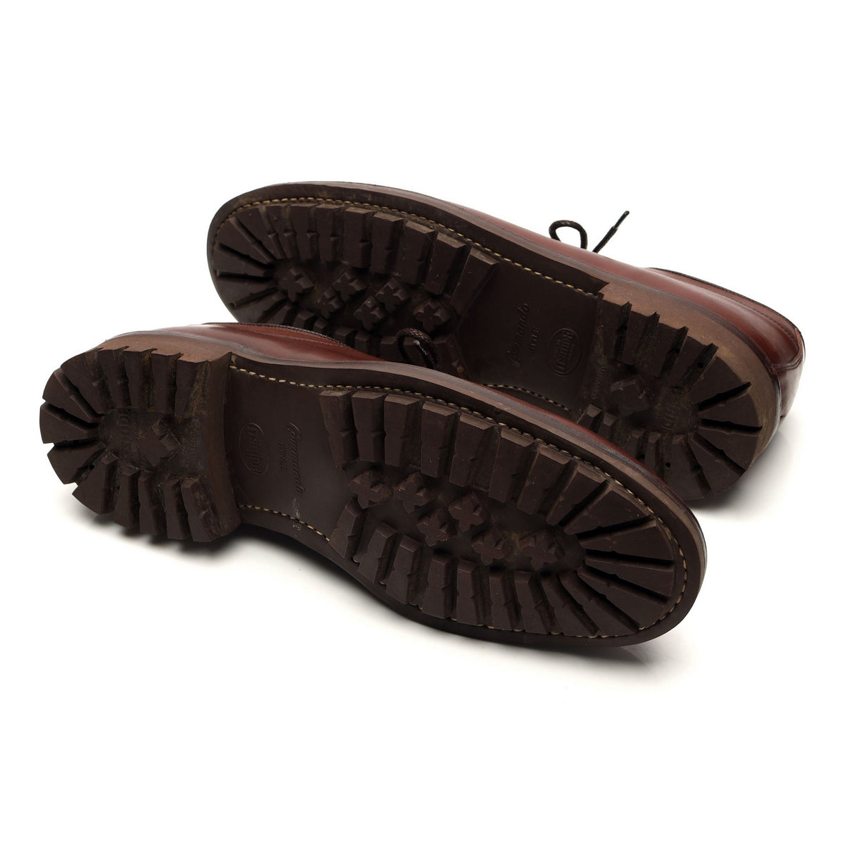 &#39;Newkirk&#39; Brown Leather Veldschoen Derby UK 10 F